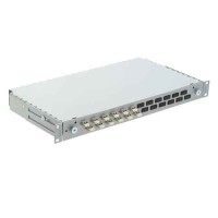 

                                    R&M 12 Port Fiber Rack Mount LIU loaded with Singlemode 6x LC-PC DX Adapters